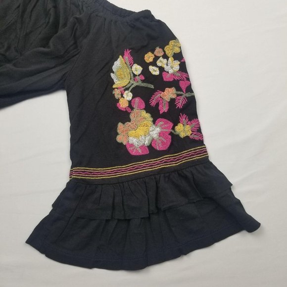 Altar’d State Off The Shoulder Black Top Blouse - Picture 12 of 12